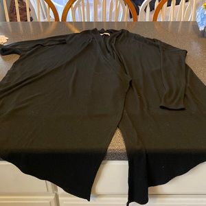 Abercrombie & Fitch buttonless drape sweater